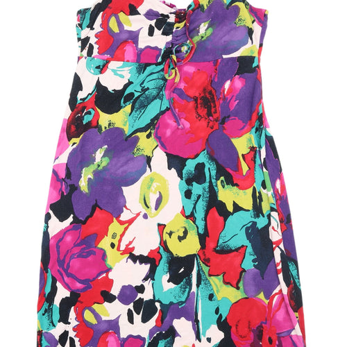 Marks and Spencer Women's Floral Slip Dress, Size 14
