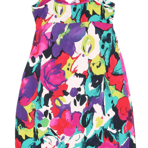 Marks and Spencer Women's Floral Slip Dress, Size 14