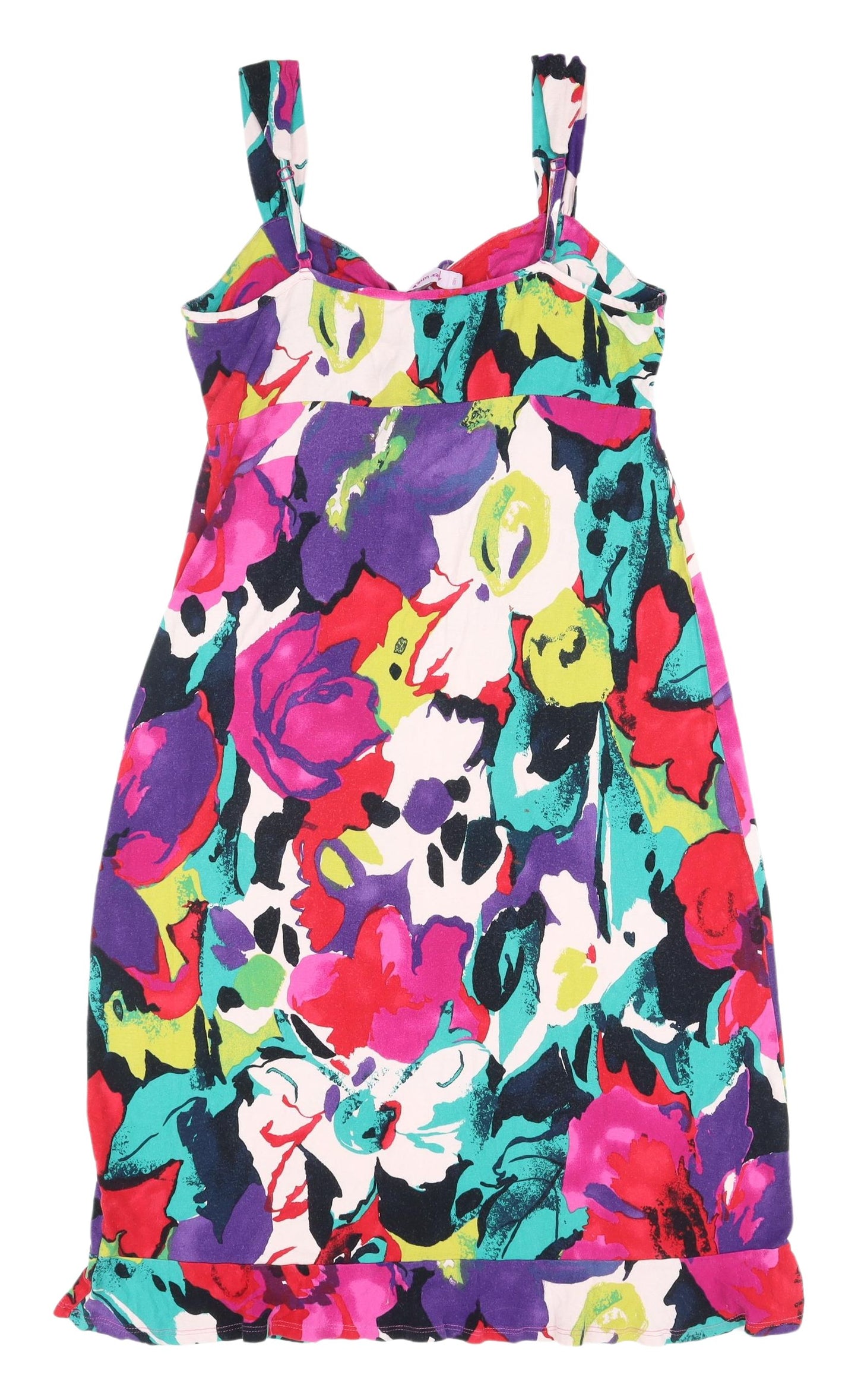 Marks and Spencer Women's Floral Slip Dress, Size 14