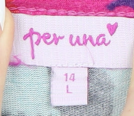 Marks and Spencer Women's Floral Slip Dress, Size 14