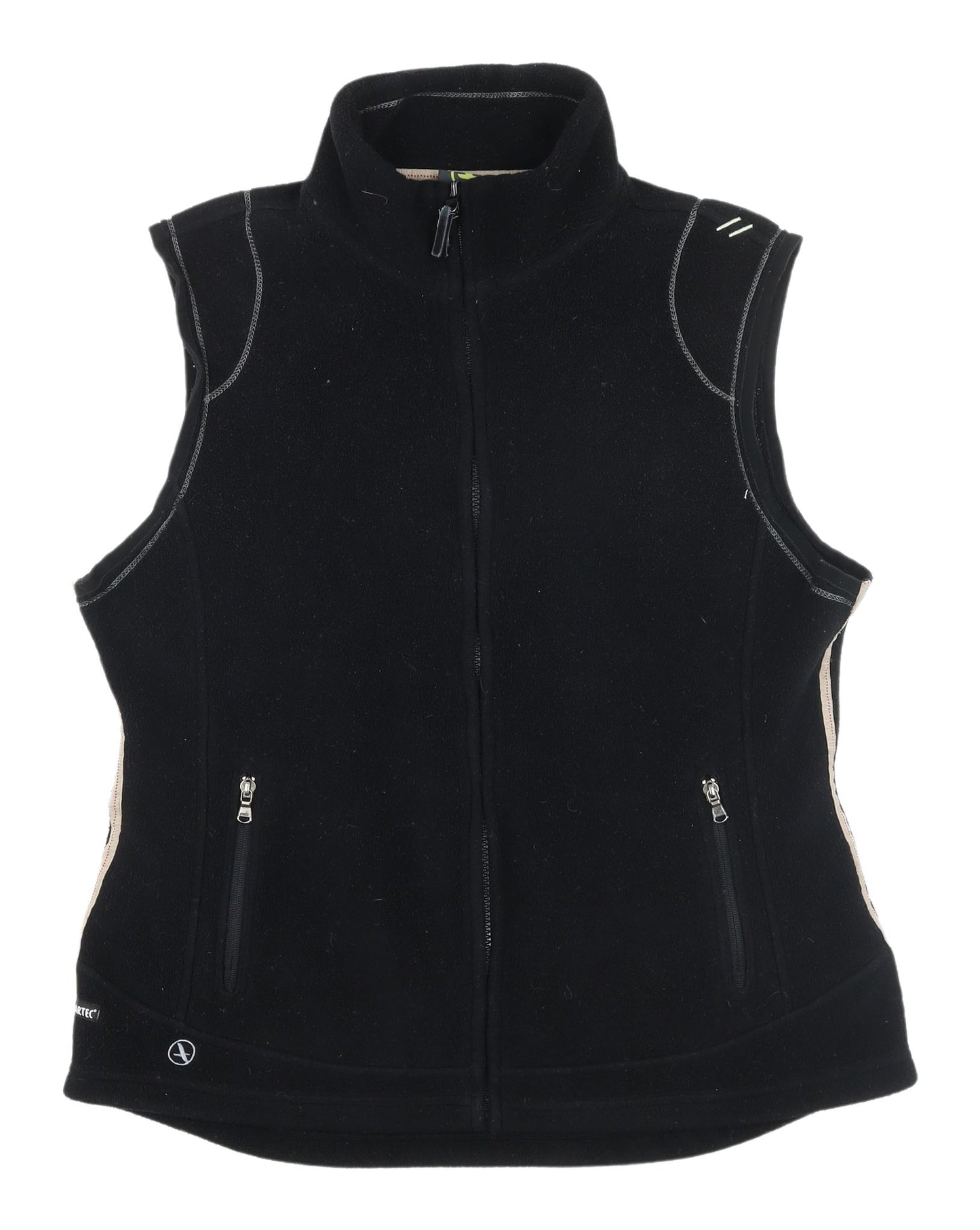 Aigle Women's Black Fleece Waistcoat Size 18