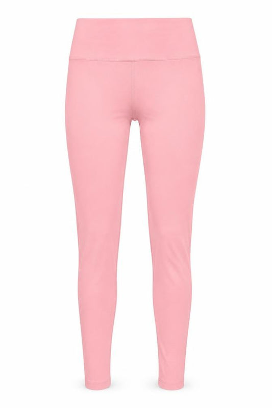 Front view of PRETTYLITTLETHING Pink Ankle Leggings UK 6 Activewear