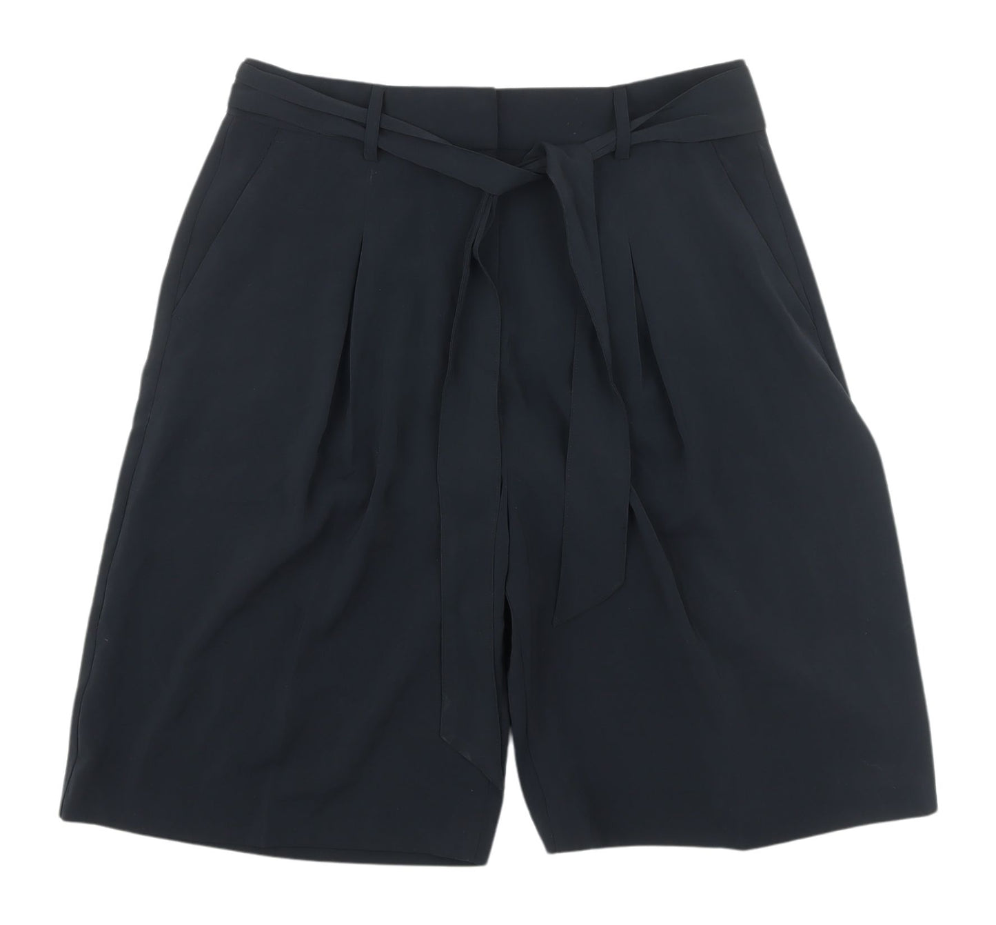 Marks and Spencer Women's Black Paperbag Shorts