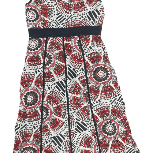Amara Women's Multicoloured Geometric Dress - UK 14
