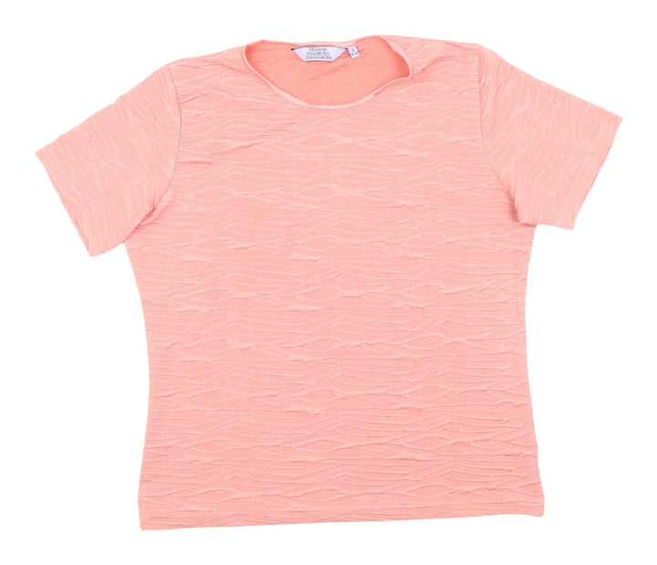Honor Millburn Women's Pink T-Shirt, Size 10, Classic Fit