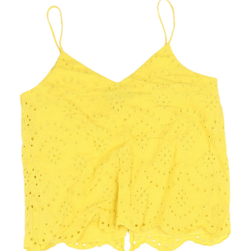 New Look Yellow Camisole Top, Size 10, Boho, Summer Essential