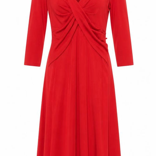 West 9 London Red Wrap Dress Size 8, Party Vibe