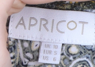 Apricot Women's Green Trapeze Dress Size 10