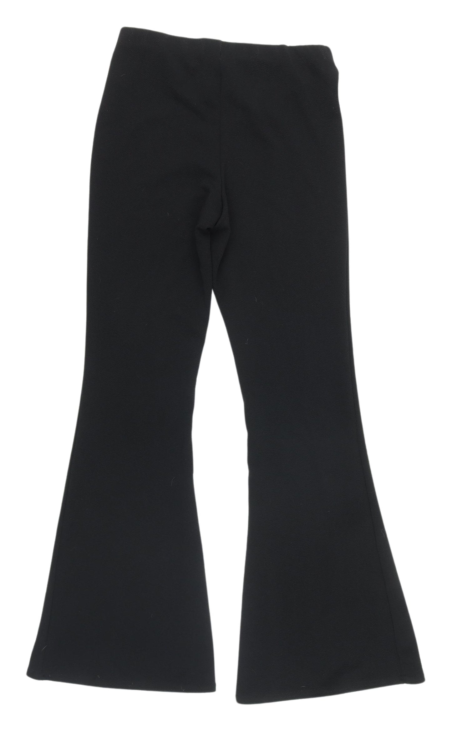 New Look Women's Black Flared Trousers Size 12