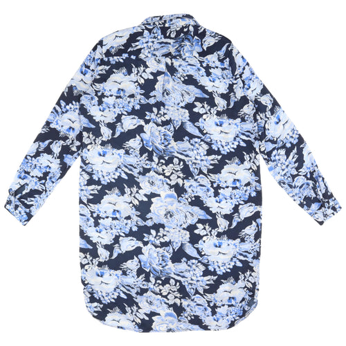 VILA Women's L Floral Shirt Dress - Multicoloured