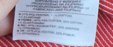 Banana Republic Red Fit & Flare Dress, Size 14 Petite