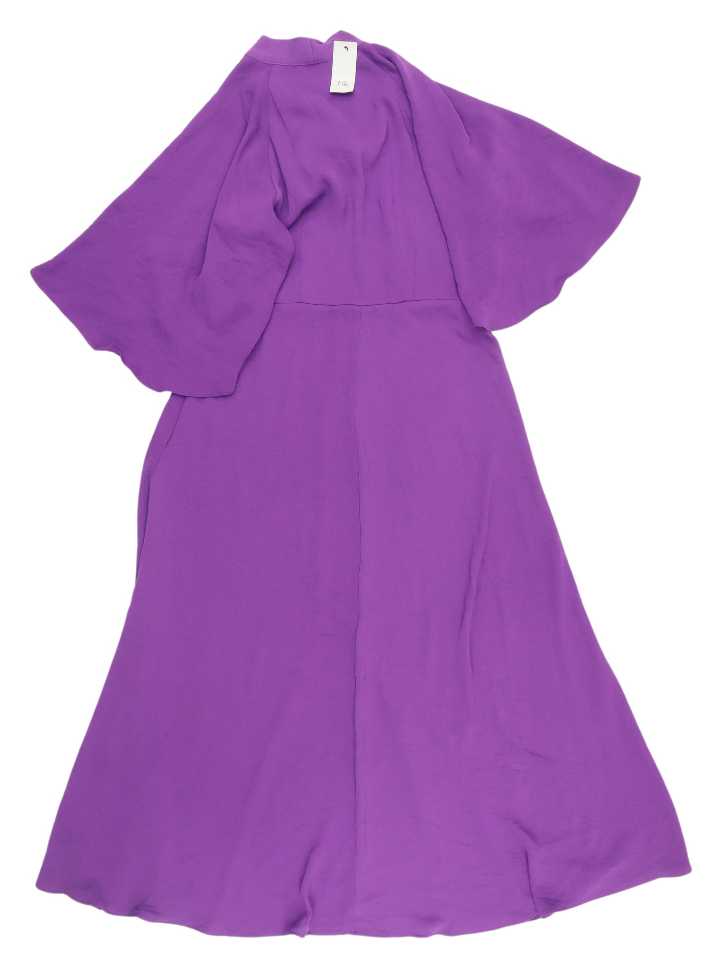 River Island Women's Purple Midi Fit & Flare Dress