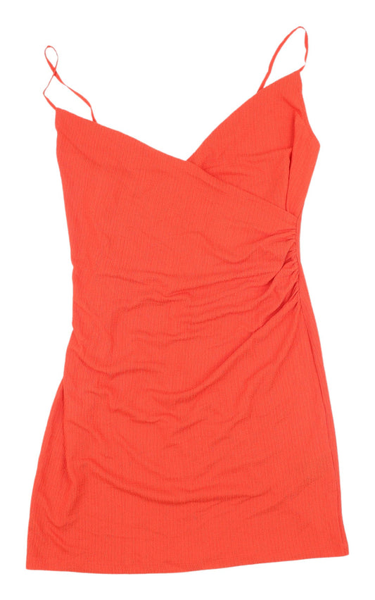 H&M Orange Women's Slip Dress | Size 12 | Summer Casual