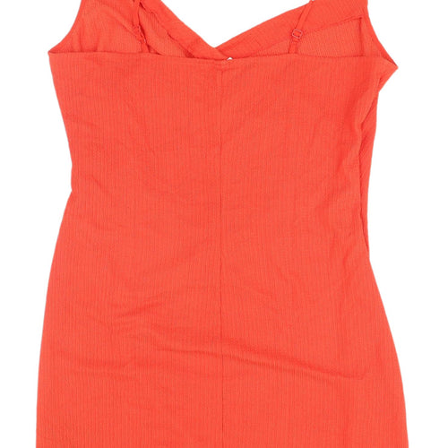 H&M Orange Women's Slip Dress | Size 12 | Summer Casual