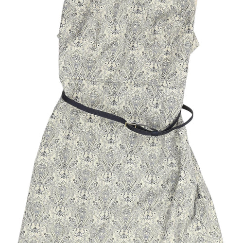 Monsoon Women's Ivory Paisley Sleeveless Shift Dress