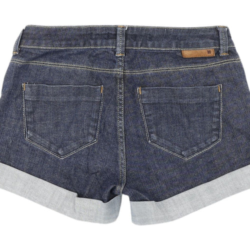 Moto Women's Blue Denim Shorts Size 10