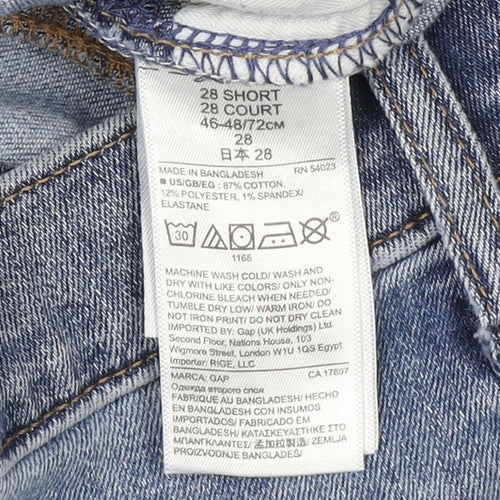 Gap Women's Blue Skinny Jeans Size 28