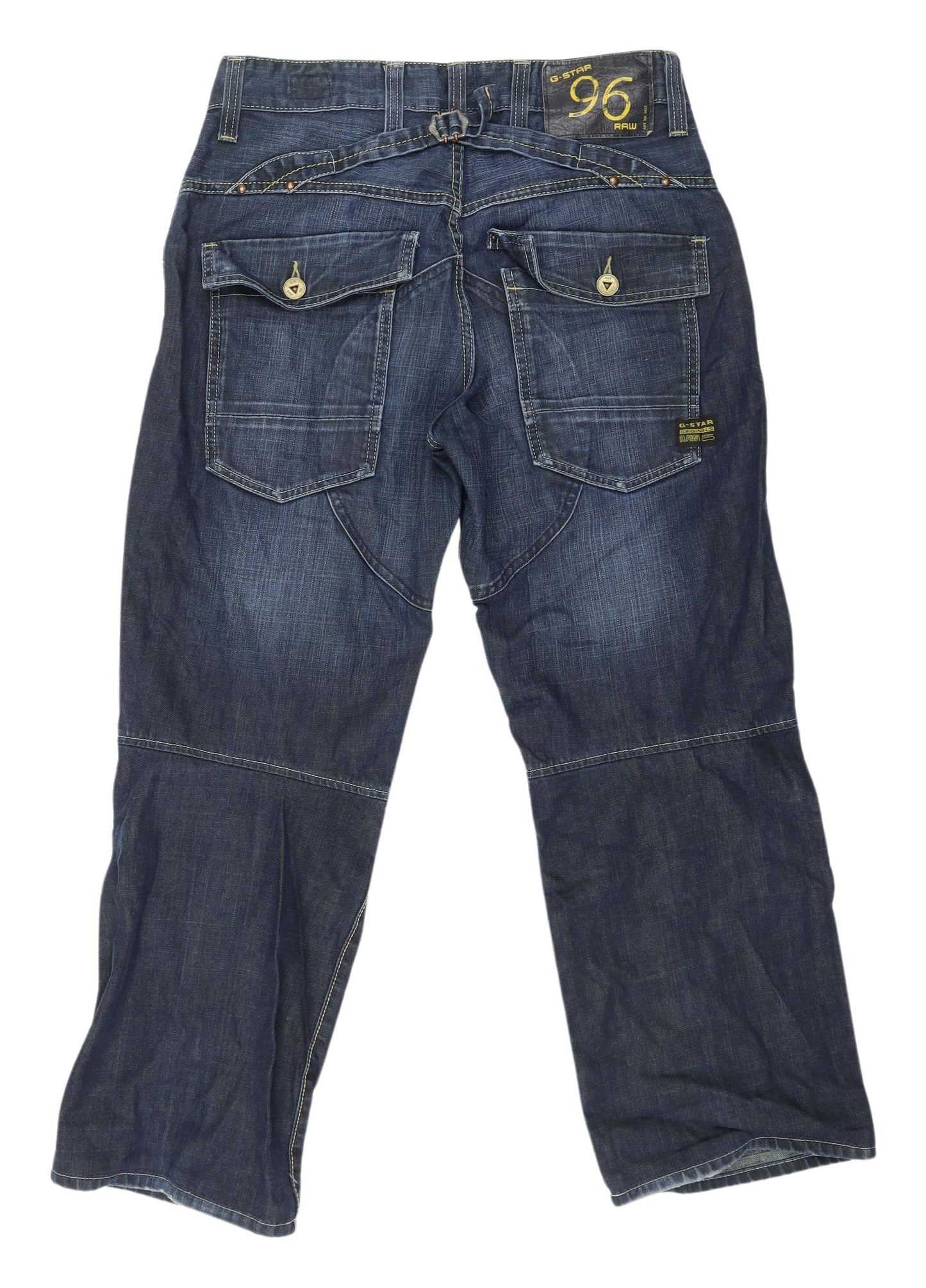G-Star Men's Blue Denim Jeans Size 32 Regular Fit Mid Rise