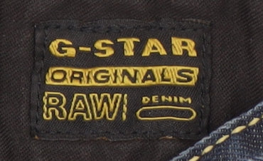 G-Star Men's Blue Denim Jeans Size 32 Regular Fit Mid Rise