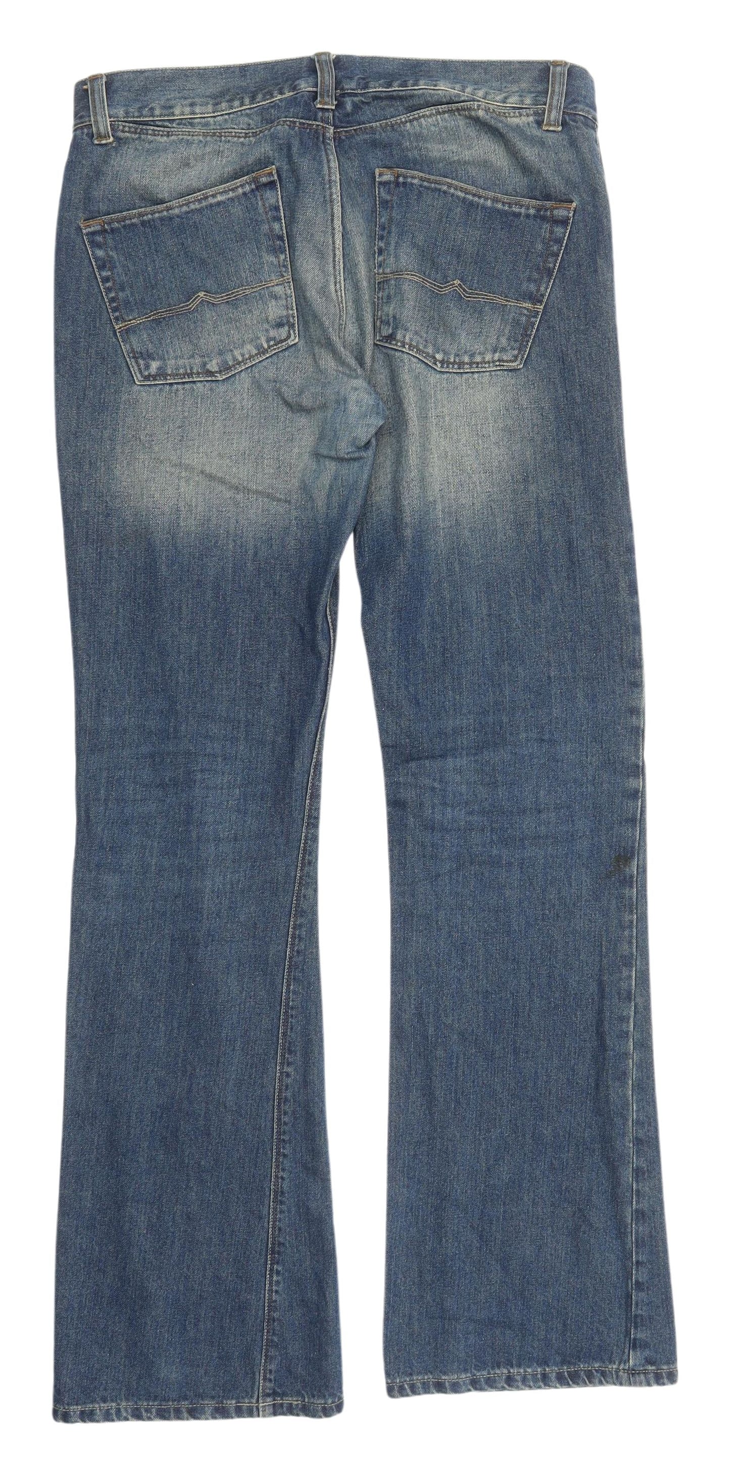 ASOS Men's Blue Bootcut Denim Jeans Size 32