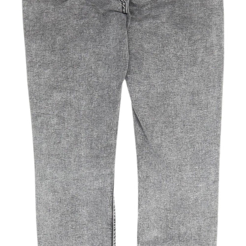 Denim Co. Women's Grey Skinny Jeans Size 12