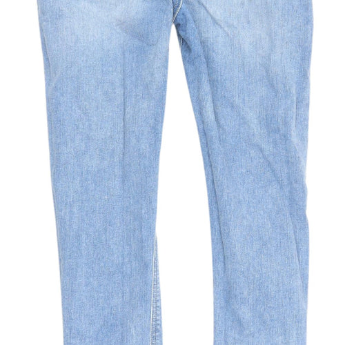 ASOS Women's Blue Skinny Jeans, Size 31, Distressed