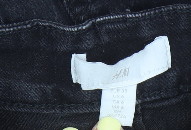 H&M Women's Black Skinny Jeans Size 10