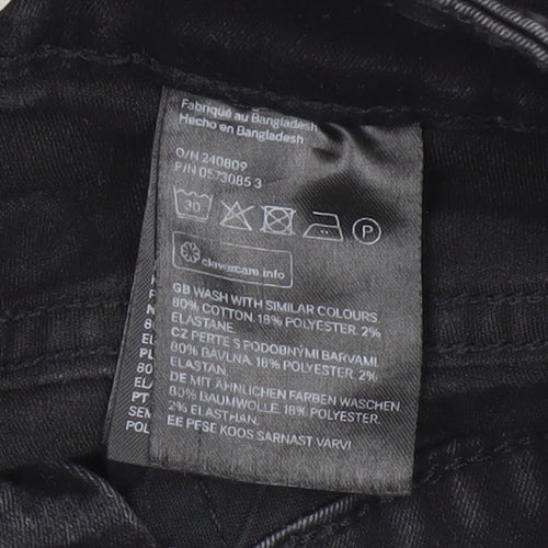 H&M Women's Black Skinny Jeans Size 10