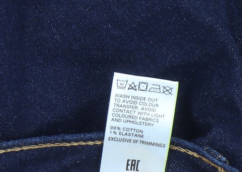 Marks and Spencer Women’s Blue Straight Jeans, Size 16