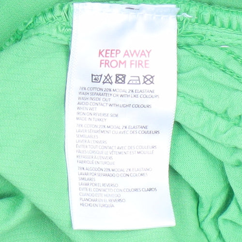 BDG Women's Green Flared Corduroy Trousers - Size 34