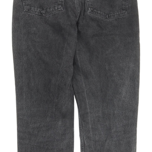 ASOS Women's Black Straight-Leg Jeans Size 8