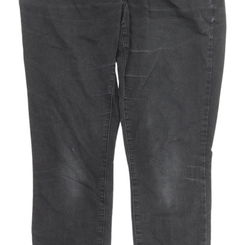 DP Women's Black Slim Straight Jeans Size 12S