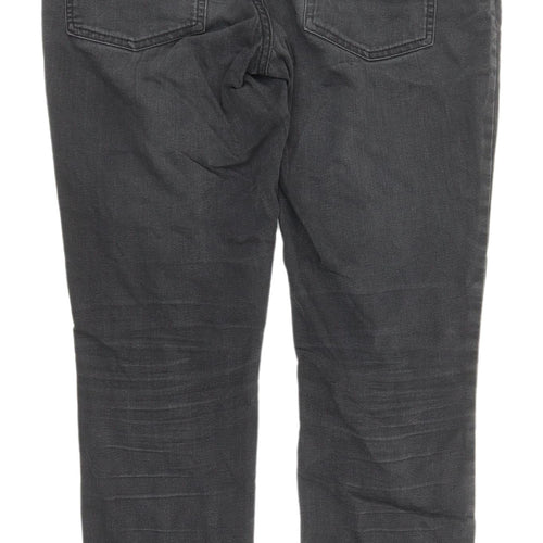 DP Women's Black Slim Straight Jeans Size 12S