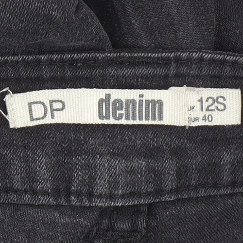 DP Women's Black Slim Straight Jeans Size 12S