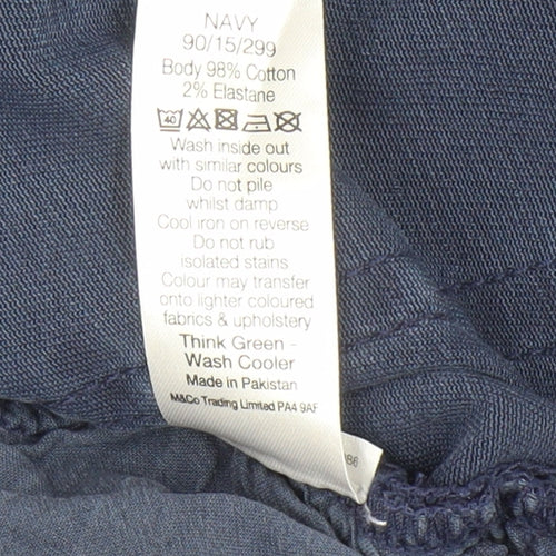 M&Co Men’s Blue Slim Fit Jeans Size 38