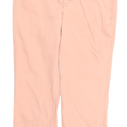 Santana Women's Pink Straight Jeans - Size 12