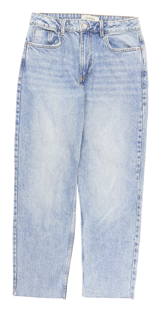 New Look Women's Blue Straight Jeans, Size 12