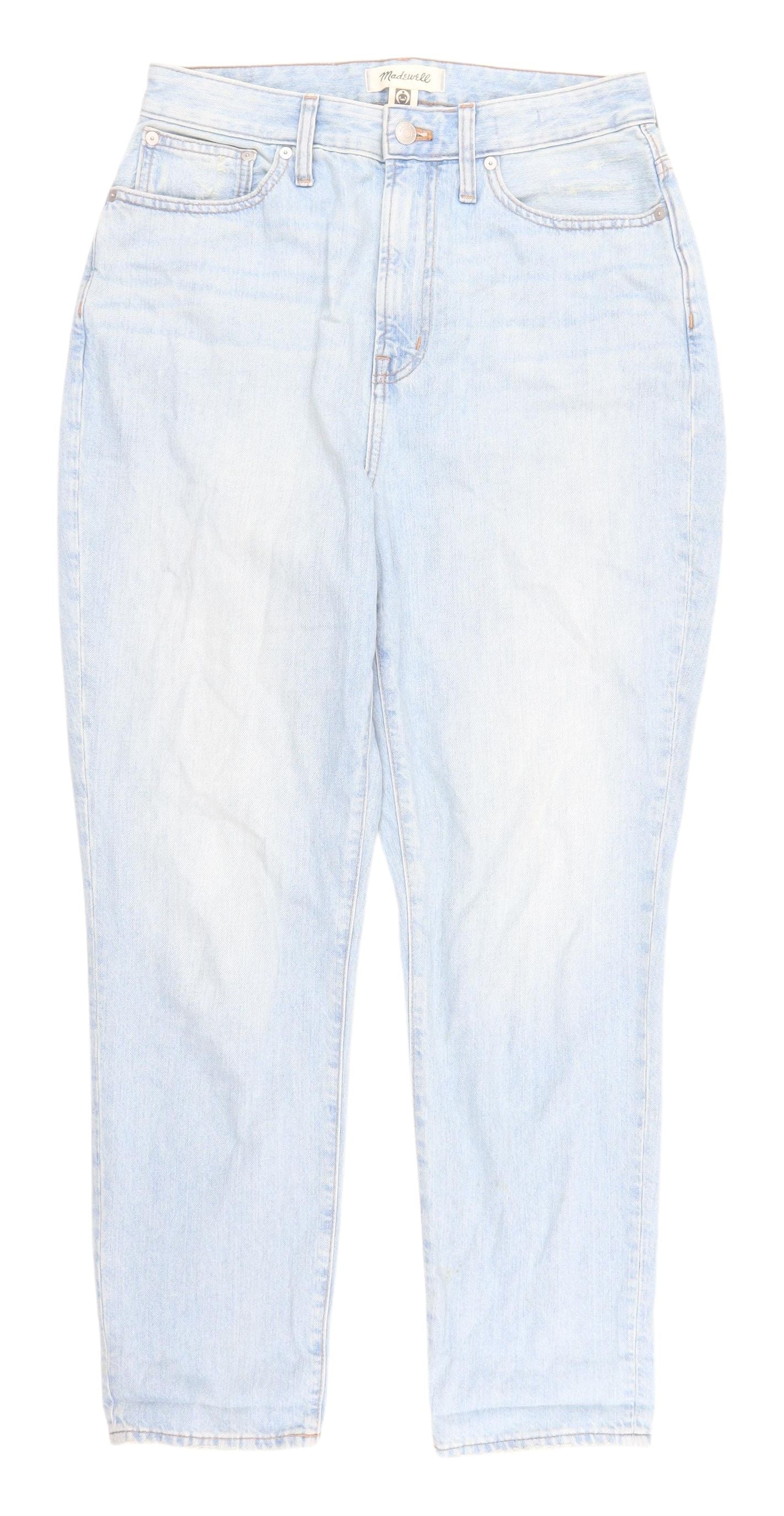 Madewell Women's Light Blue Curvy Vintage Jeans Size 12