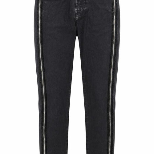 7 for All Mankind Women's Black Skinny Jeans, Size 24