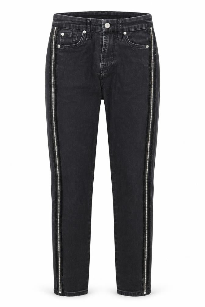7 for All Mankind Women's Black Skinny Jeans, Size 24