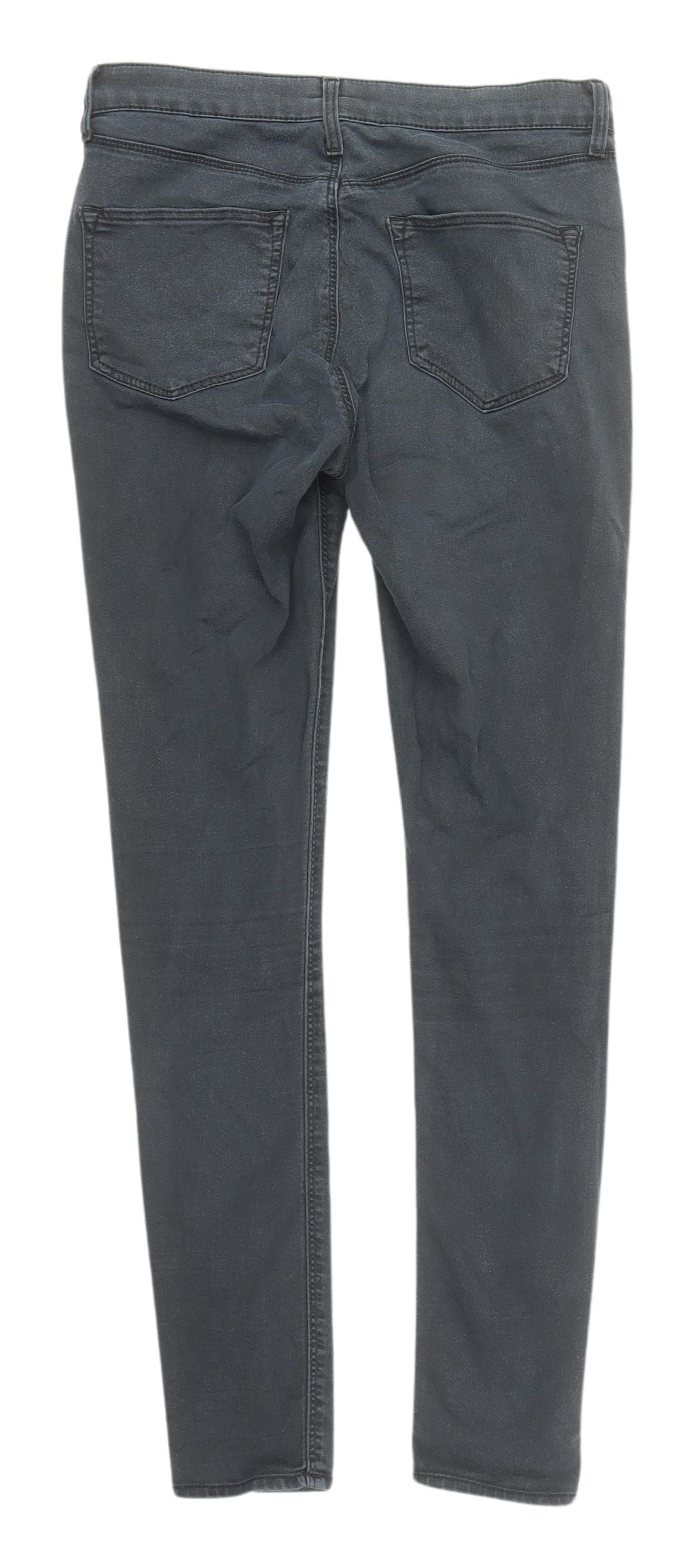 Topshop Women’s Black Skinny Jeans Size 12
