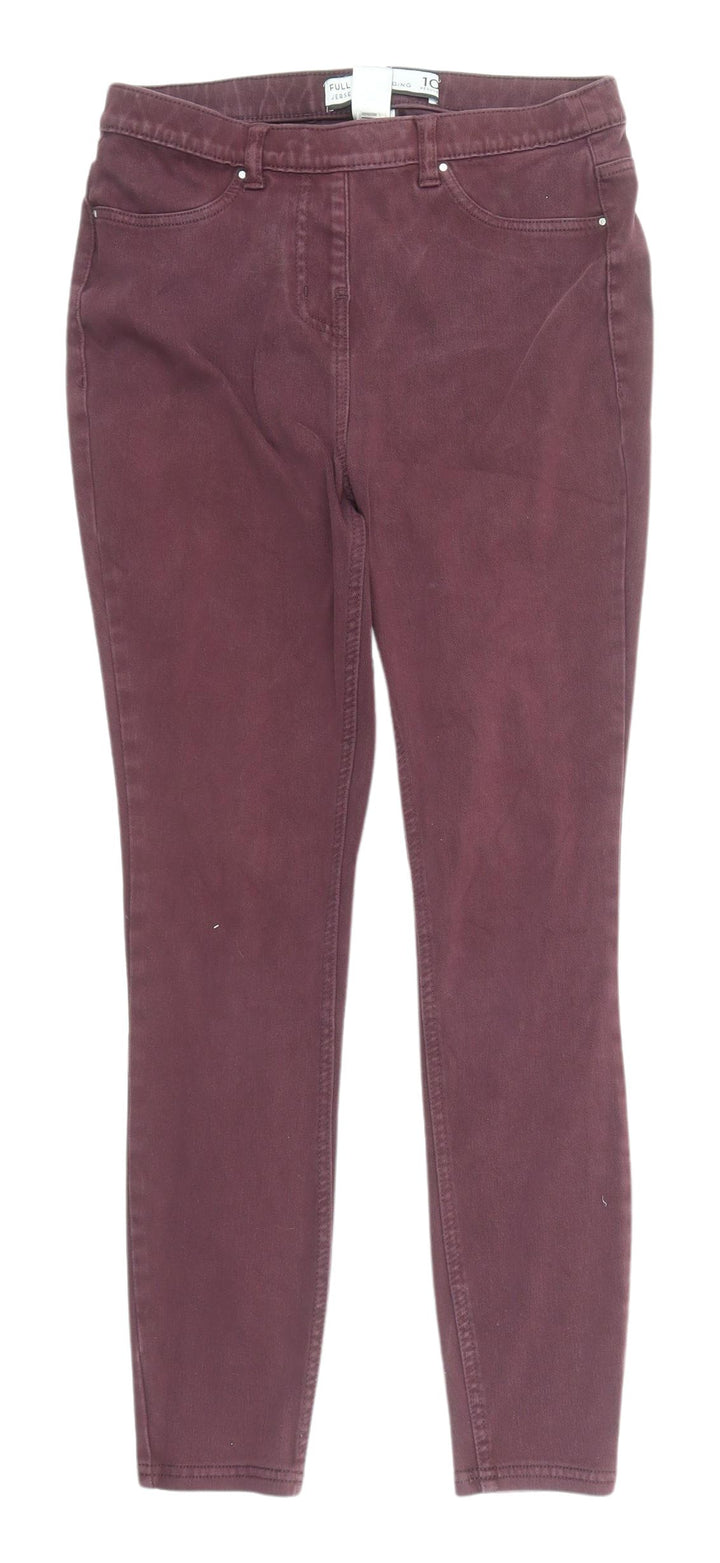 Next Women's Purple Jegging Regular Fit Jeans Size 10