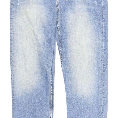 River Island Women's Blue Straight Jeans Size 12