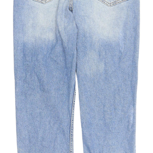 River Island Women's Blue Straight Jeans Size 12