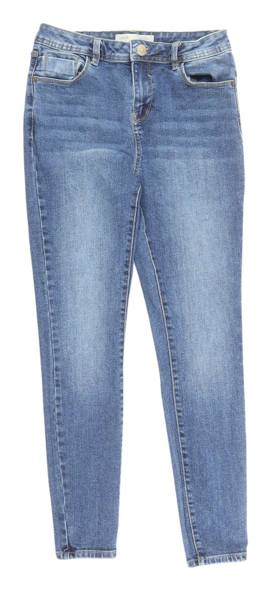 George Women's Blue Skinny Jeans - Size 12