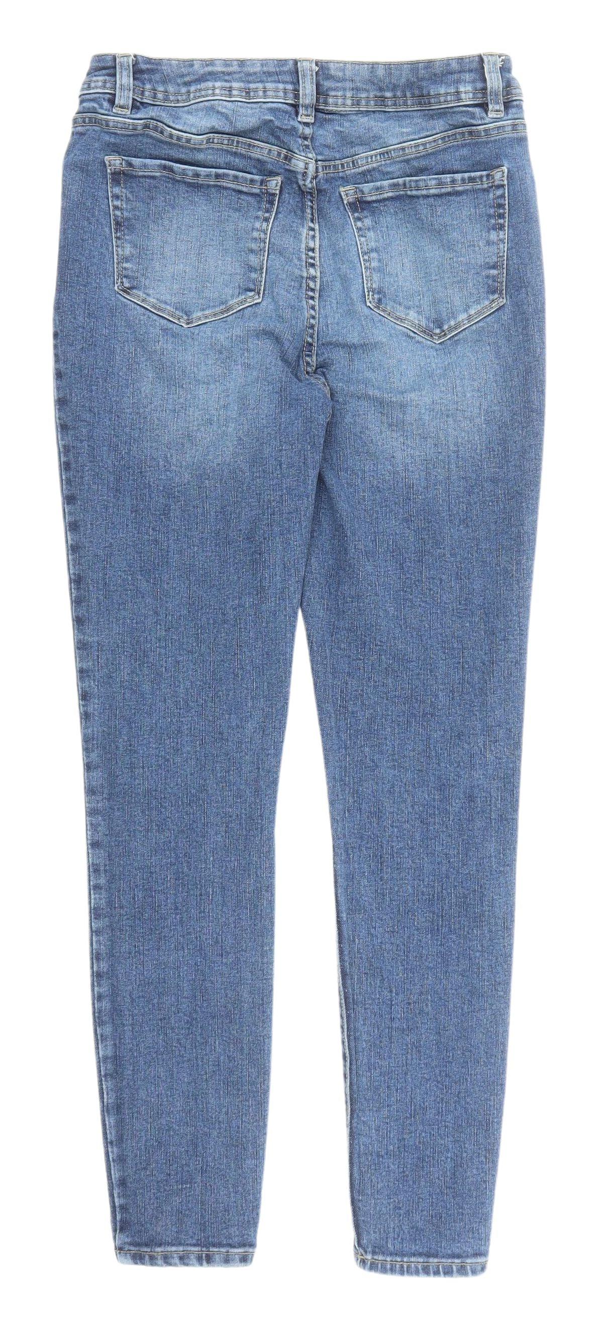 George Women's Blue Skinny Jeans - Size 12