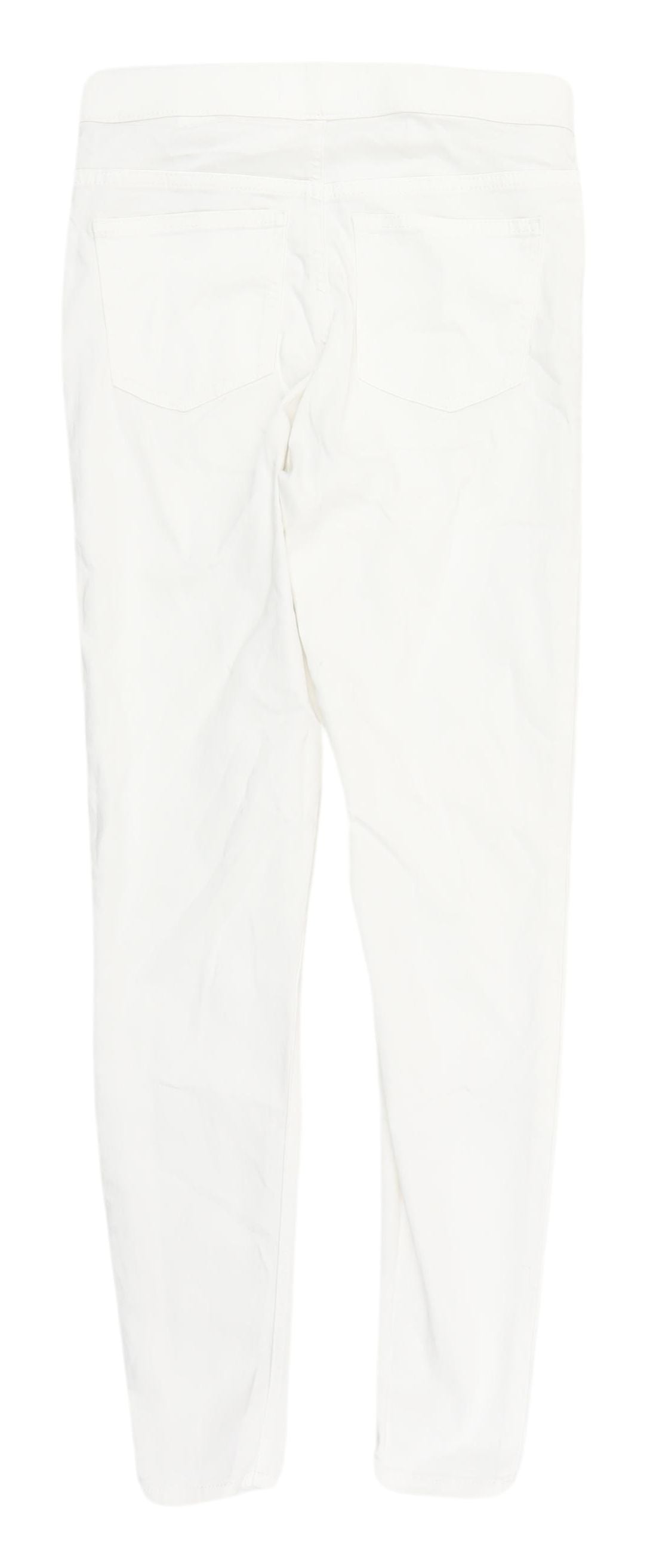 Marks & Spencer White Jeggings Women Size 8 Elastic Waist