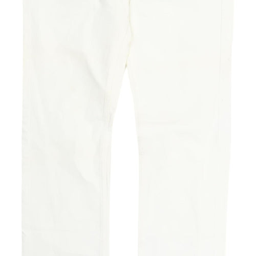Topman Men's White Skinny Jeans Size L