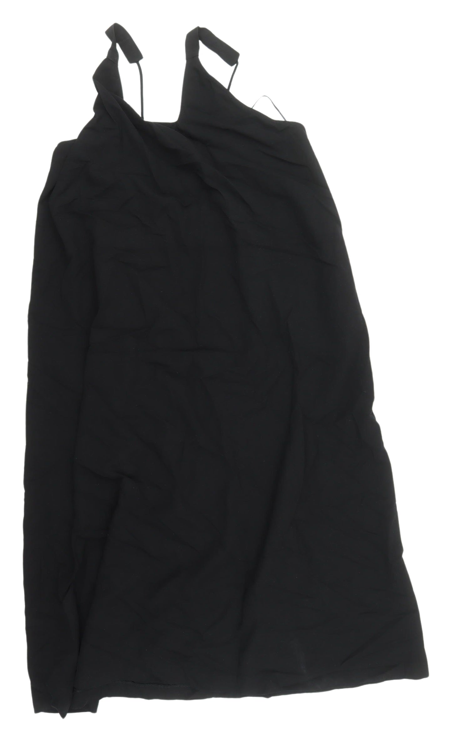 Zara Women's Black Sleeveless Strappy Dress Size 6