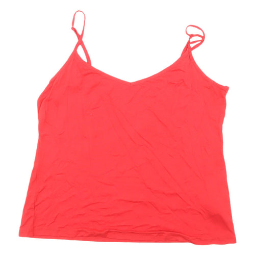 Marks & Spencer Red Camisole Tank Women Size 14